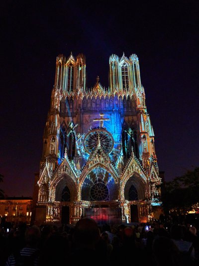 Photo from gallery Reims (Cathedral, Basilica, Old Town), Summer 201909 taken on 2019:09:14 21:19:16 at Reims by DrJLT