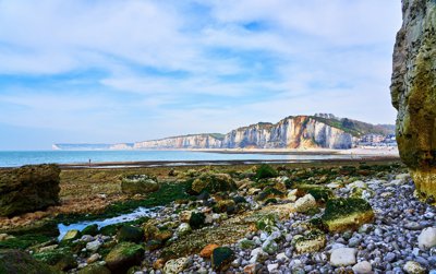 Photo from gallery Yport (Pebble Beach, Cliff), Normandy Spring 201904 taken on 2019:04:21 17:37:38 at Normandy by DrJLT