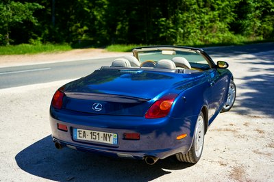 Bâche anti-grêle en néoprène Coverlux pour Lexus SC430 cabriolet