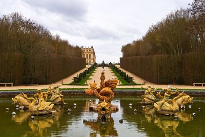 Photo from gallery Versailles (Swans, Chateau, Park) Spring 201903 taken on 2019:03:08 16:30:53 at Versailles by DrJLT