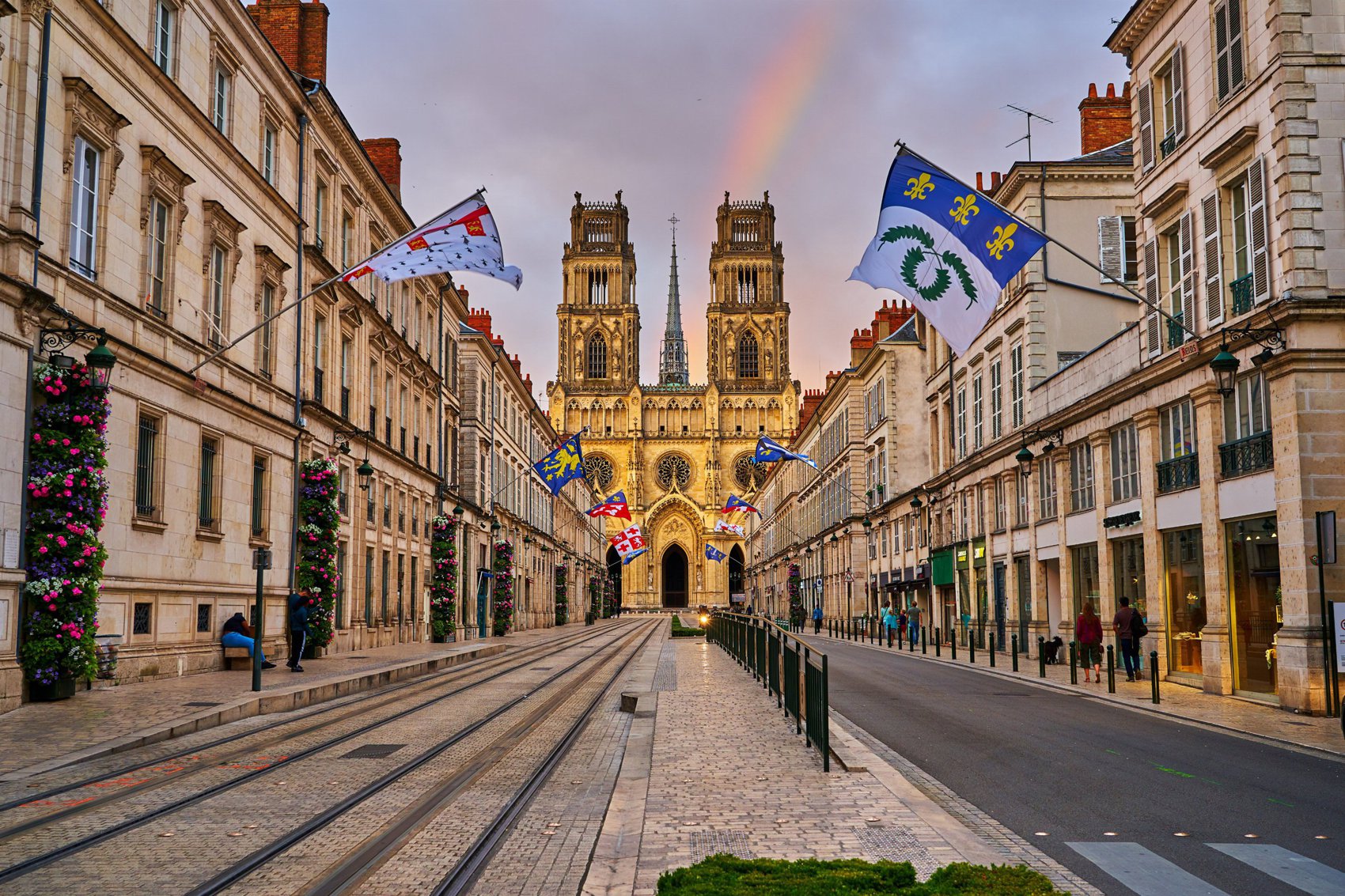 Hero Image for Orleans [Old Town, Loire, Parks, Rainbow] 202007