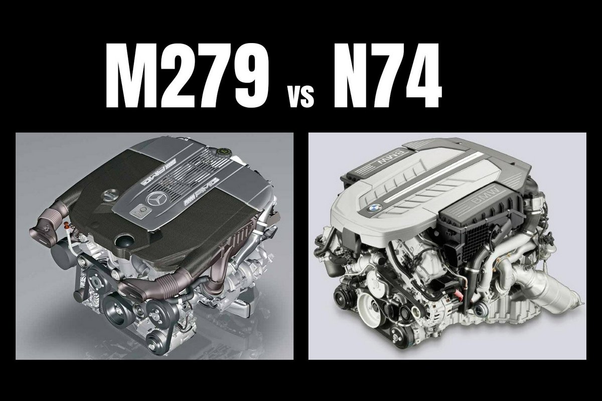 Hero Image for Mercedes M279 vs BMW N74: Comparing German V12 Biturbo Engines