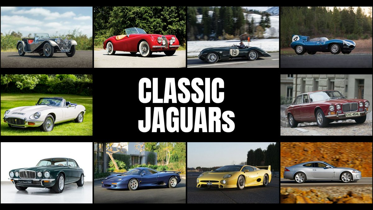 Hero Image for Ten Iconic, Most Collectible Jaguar Cars