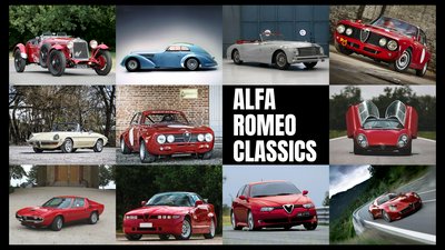 Cover for post Eleven Classic Alfa Romeo Vehicles That You'll Lust After