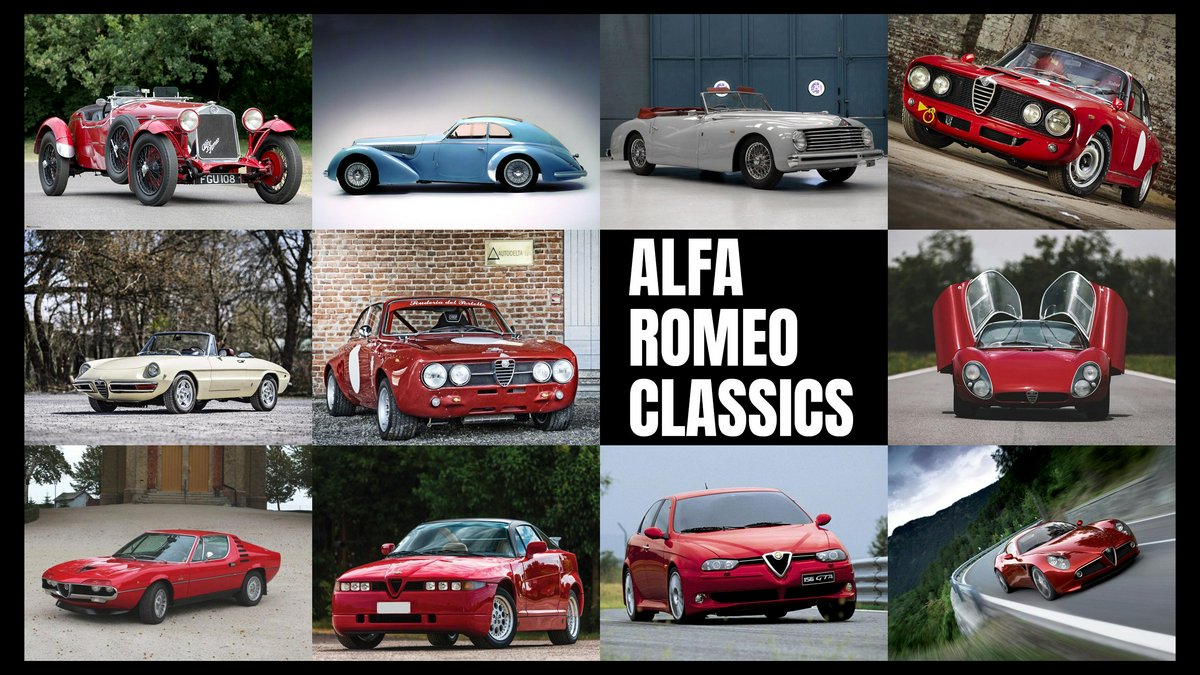 Hero Image for Eleven Classic Alfa Romeo Vehicles That You'll Lust After