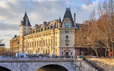 Paris, Saint-Eustache, Louvre, Saint-Germain-l'Auxerrois, Seine River, Notre-Dame, and Hotel de Ville Spring 201903 #18