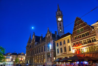 Photo from gallery Ghent Summer Evening 201806 taken on 2018:06:22 23:00:43 at Ghent by DrJLT
