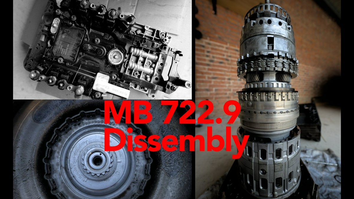 Hero Image for Dissembly of Mercedes 722.9 7G-Tronic Transmission