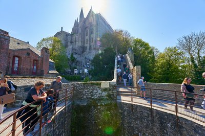 Photo from gallery Mont St Michel [Apr 2022] taken on 2022-04-21 15:59:37 at Mont Saint-Michel by DrJLT