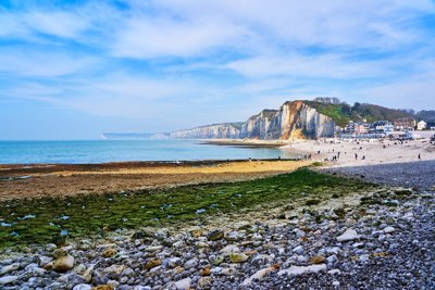 Photo from gallery Yport (Pebble Beach, Cliff), Normandy Spring 201904 taken on 2019:04:21 17:16:00 at Normandy by DrJLT