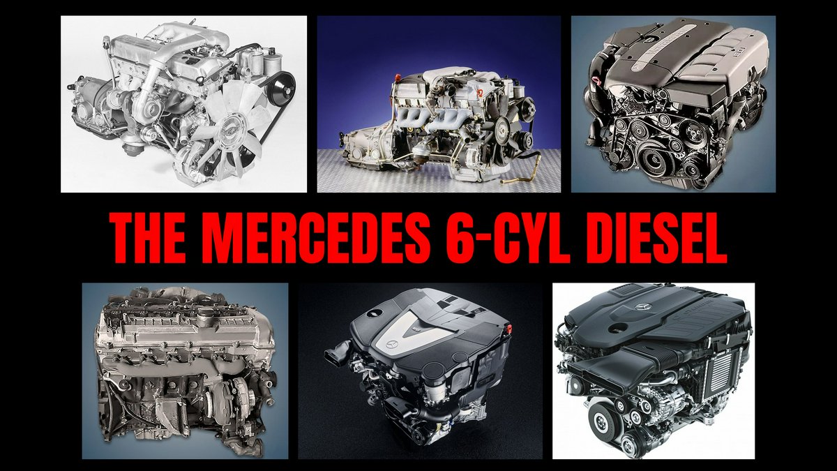 Hero Image for Evolution of the Mercedes 6-Cylinder Diesel