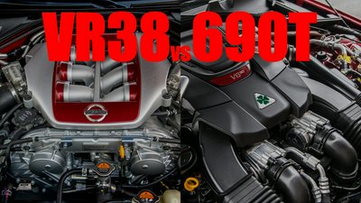 Cover for post Nissan VR38DETT vs Alfa Romeo 690T (Quadrifoglio): Iconic Designs Compared