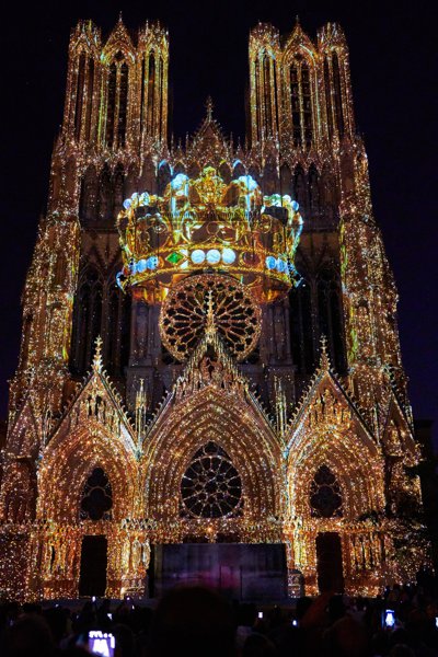 Photo from gallery Reims (Cathedral, Basilica, Old Town), Summer 201909 taken on 2019:09:14 21:23:45 at Reims by DrJLT