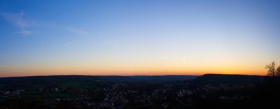 Sunset on the Chevreuse Valley 201902 #11