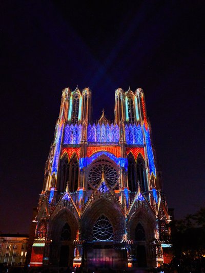 Photo from gallery Reims (Cathedral, Basilica, Old Town), Summer 201909 taken on 2019:09:14 21:15:47 at Reims by DrJLT