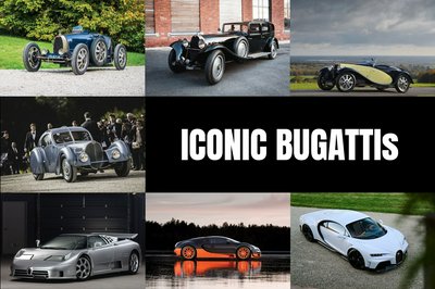 Cover for post Seven Iconic, Most Collectible Bugatti Vehicles