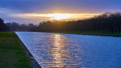 Fontainebleau (Chateau, Park, Sunset, & Canal) Feb 2020 #19