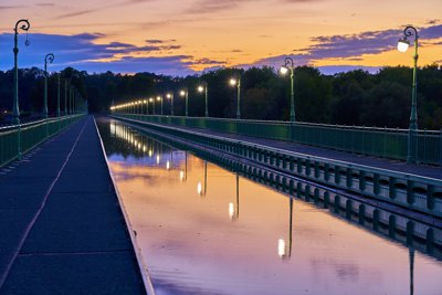 Photo from gallery Briare-le-Canal, Loiret, France in Sept 2020 taken on 2020:09:09 20:33:59 at Briare by DrJLT