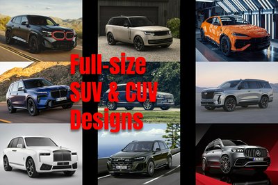 Cover for post Ranking the Design of 9 High-End Full-Size SUV & CUVs in 2024