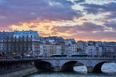 Paris, Saint-Eustache, Louvre, Saint-Germain-l'Auxerrois, Seine River, Notre-Dame, and Hotel de Ville Spring 201903 #27