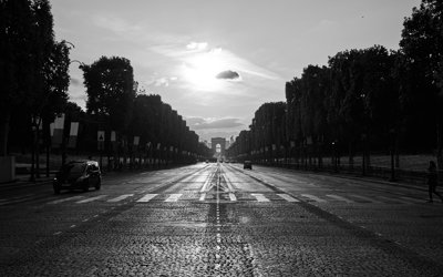 Paris (Bastille Day, Sunset, Seine, City Hall), Summer 201907 #13