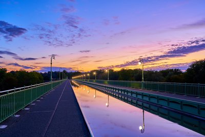 Photo from gallery Briare-le-Canal, Loiret, France in Sept 2020 taken on 2020:09:09 20:37:24 at Briare by DrJLT