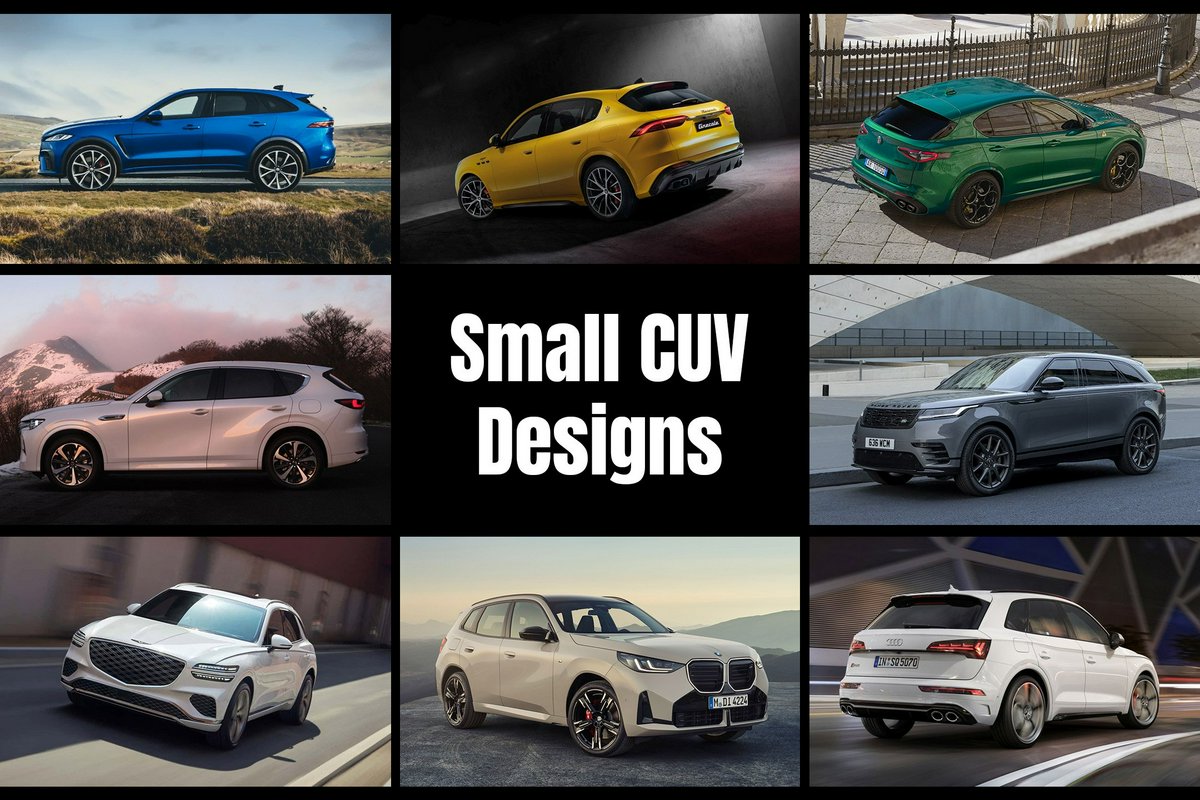 Hero Image for Ranking the Design of 8 High-End Compact Crossovers in 2024